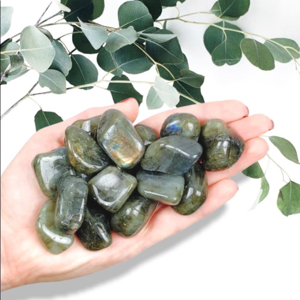 Labradorite Crystal Tumbles
